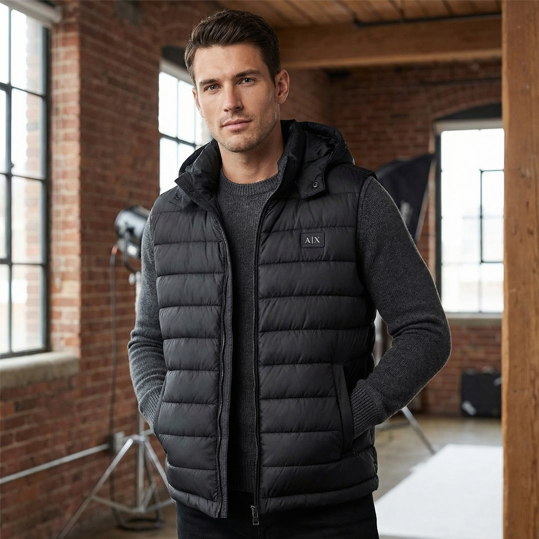 armani exchange doudoune sans manches